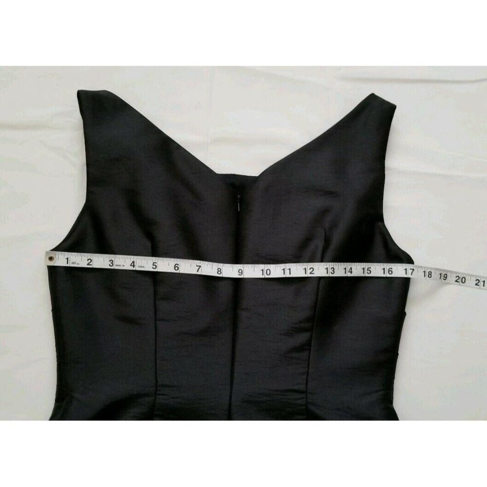 Jade By Jasmine Women’s Stunning Taffeta Bateau Neckline Sheath Dress Size 8 - Picture 12 of 15